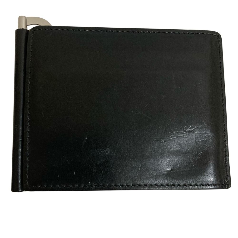 Maison Margiela 11 メゾンマルジェラ レザー 4ステッチ カードケース マネークリップ 財布 S55UI0137 ブラック メンズ レディース 古着 中古 USED 6,788円