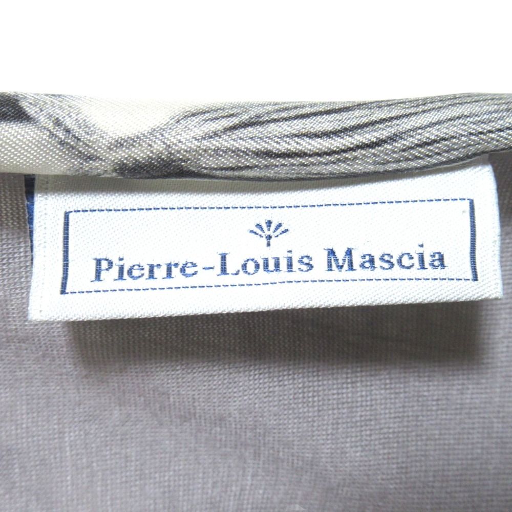 良品 pierre louis mascia ピエールルイマシア プリント シルク