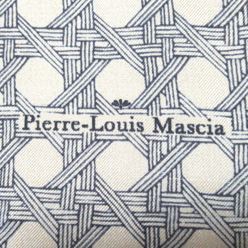 良品 pierre louis mascia ピエールルイマシア プリント シルク