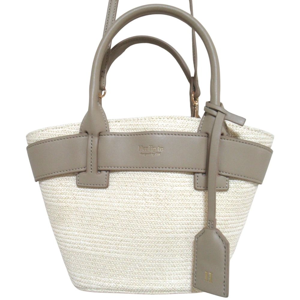 新品同様 Herlipto ハーリップトゥ Palma Mini Tote Bag 2way トート