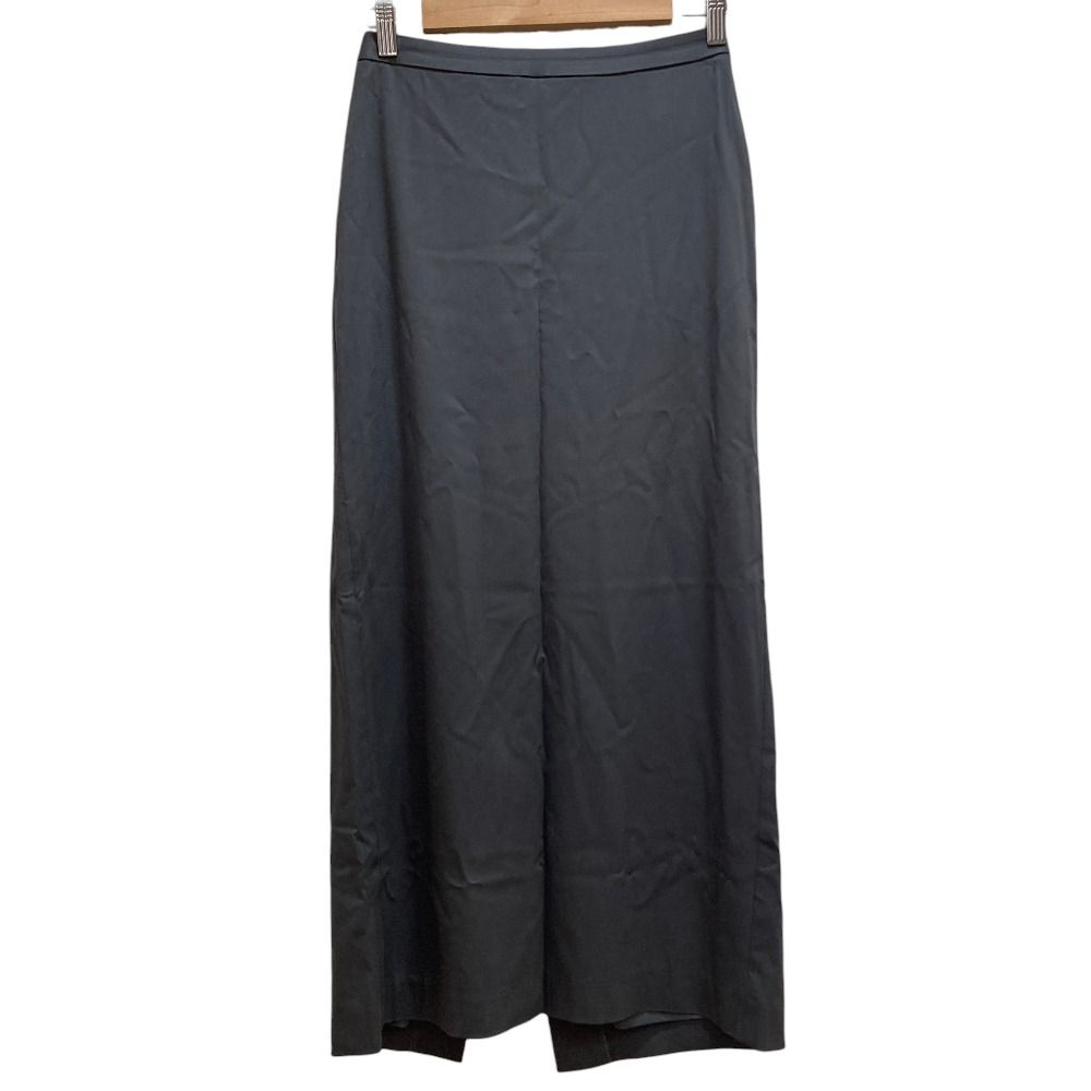 美品 25SS Lisiere L'Appartement リジエール アパルトモン PENCIL SKIRT バックスリット ロングスカート 34 グレー レディース 古着 中古 USED