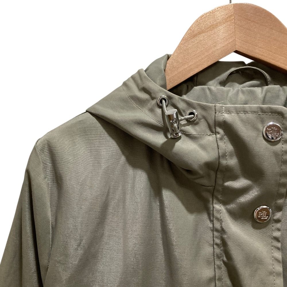 美品 LAUREN RALPH LAUREN ローレンラルフローレン フーデッドコート