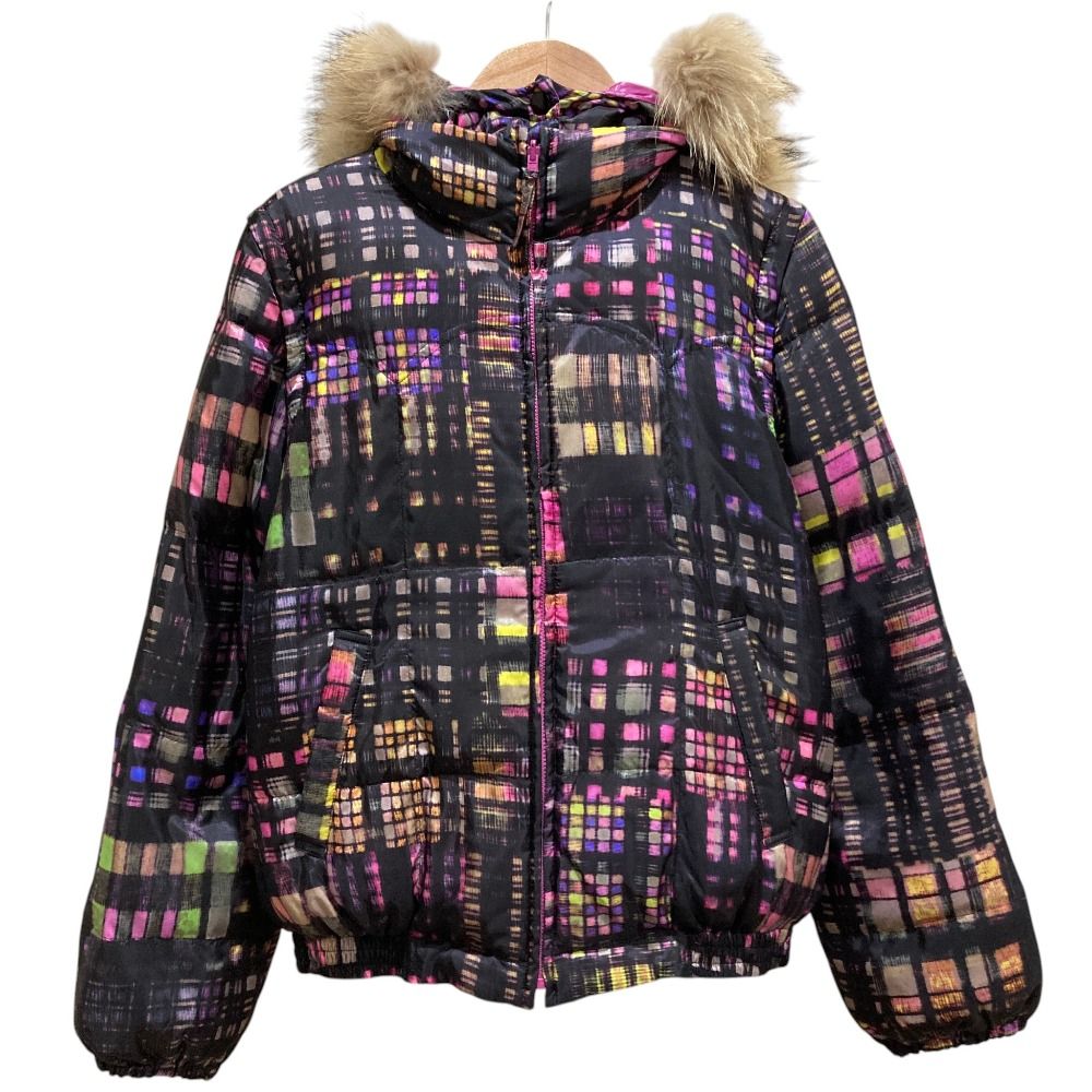 良品 Paul Smith ポールスミス ラクーンファー付き リバーシブル