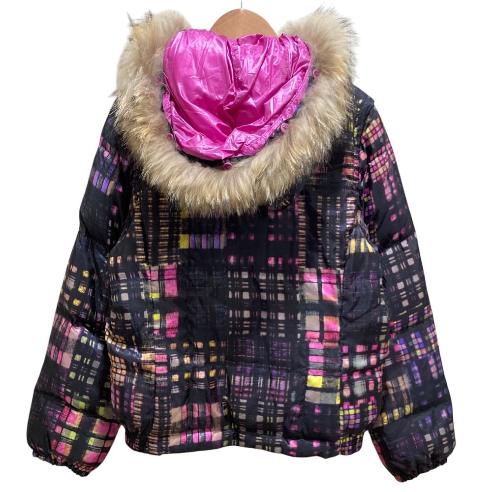 良品 Paul Smith ポールスミス ラクーンファー付き リバーシブル