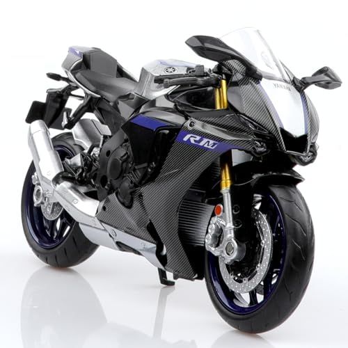 TOKAXI 1/12スケール ヤマハ YZF-R1M ダイキャストトイ オートバイ ヤマハ オートバイモデル R1 オートバイ おもちゃ ギフト 男の子 女の子★ 5a8be749