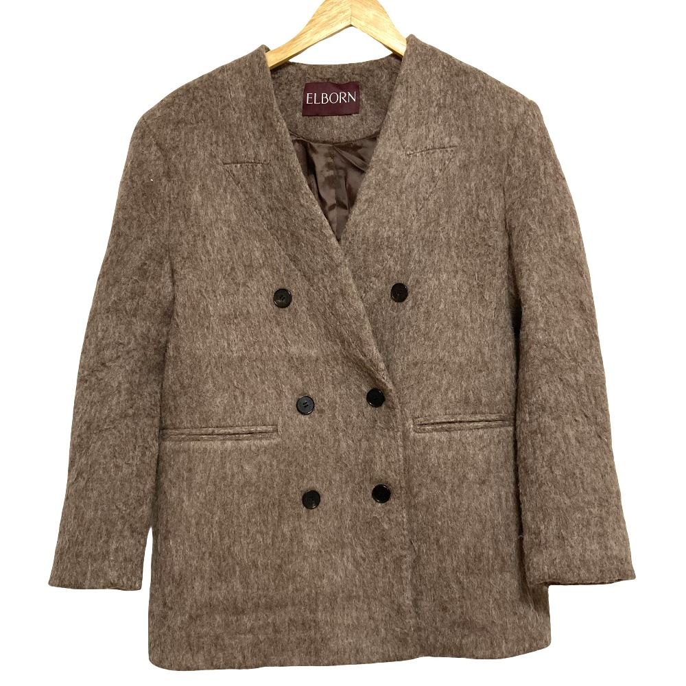 ノーカラージャケット - 美品 LEONARD FASHION レオナールファッション
