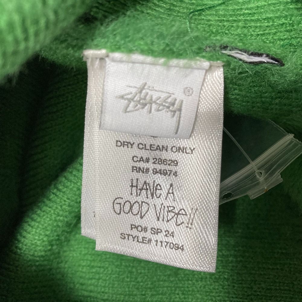 美品 24SS STUSSY ステューシー STUSSY SHAGGY CARDIGAN KELLY