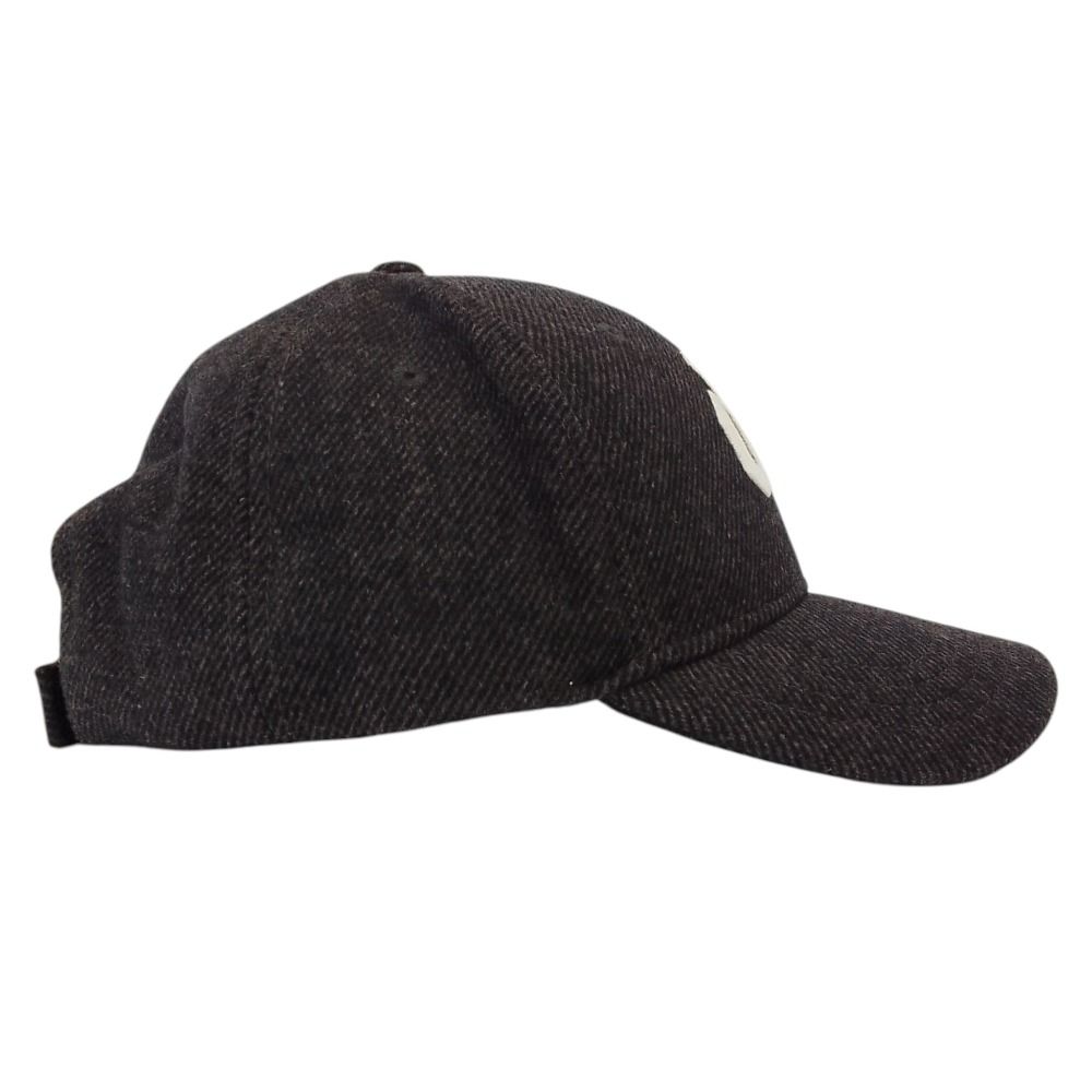 美品 25AW DARKPARK ダークパーク ドゥーズィエムクラス EMBROIDERED WOOL BASEBALL CAP キャップ 帽子 ブラウン レディース 古着 中古 USED