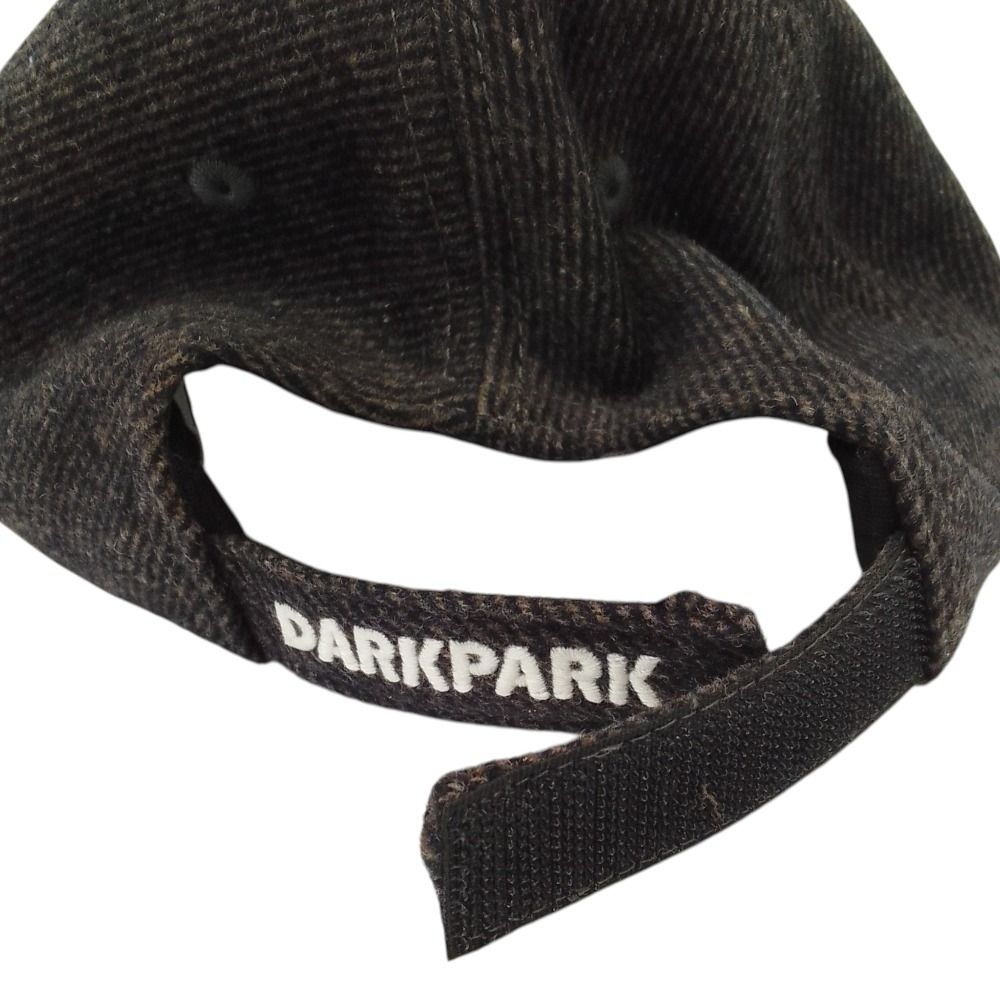 美品 25AW DARKPARK ダークパーク ドゥーズィエムクラス EMBROIDERED WOOL BASEBALL CAP キャップ 帽子 ブラウン レディース 古着 中古 USED