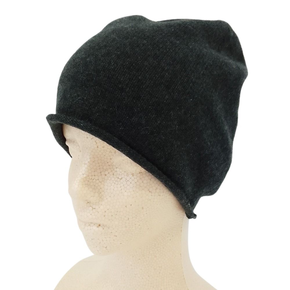 未使用 ETRE TOKYO エトレトウキョウ カシミヤニットビーニー ニットキャップ ニット帽 1224572045 サイズF グレー レディース 古着 中古 USED