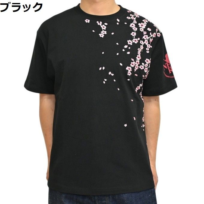 EVANGELION NISHIKI 526355 半袖Tシャツ 綾波夜桜 綾波レイ