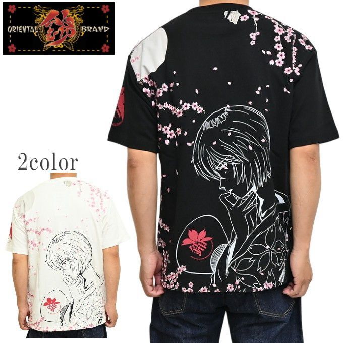EVANGELION NISHIKI 526355 半袖Tシャツ 綾波夜桜 綾波レイ