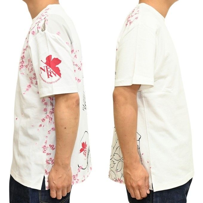 EVANGELION NISHIKI 526355 半袖Tシャツ 綾波夜桜 綾波レイ