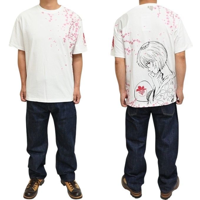 EVANGELION NISHIKI 526355 半袖Tシャツ 綾波夜桜 綾波レイ