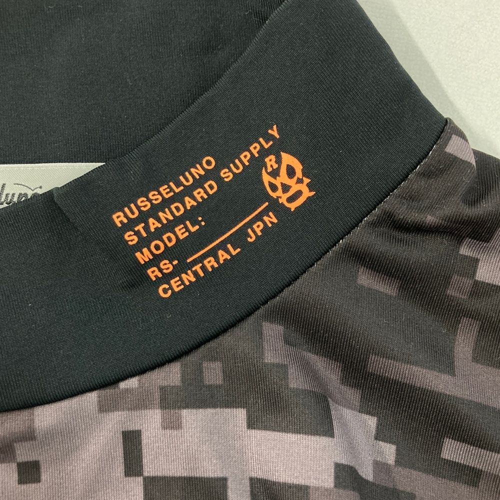 Russelno 迷彩柄 ハイネックシャツ メンズウェア RUSSELUNO - LOGO