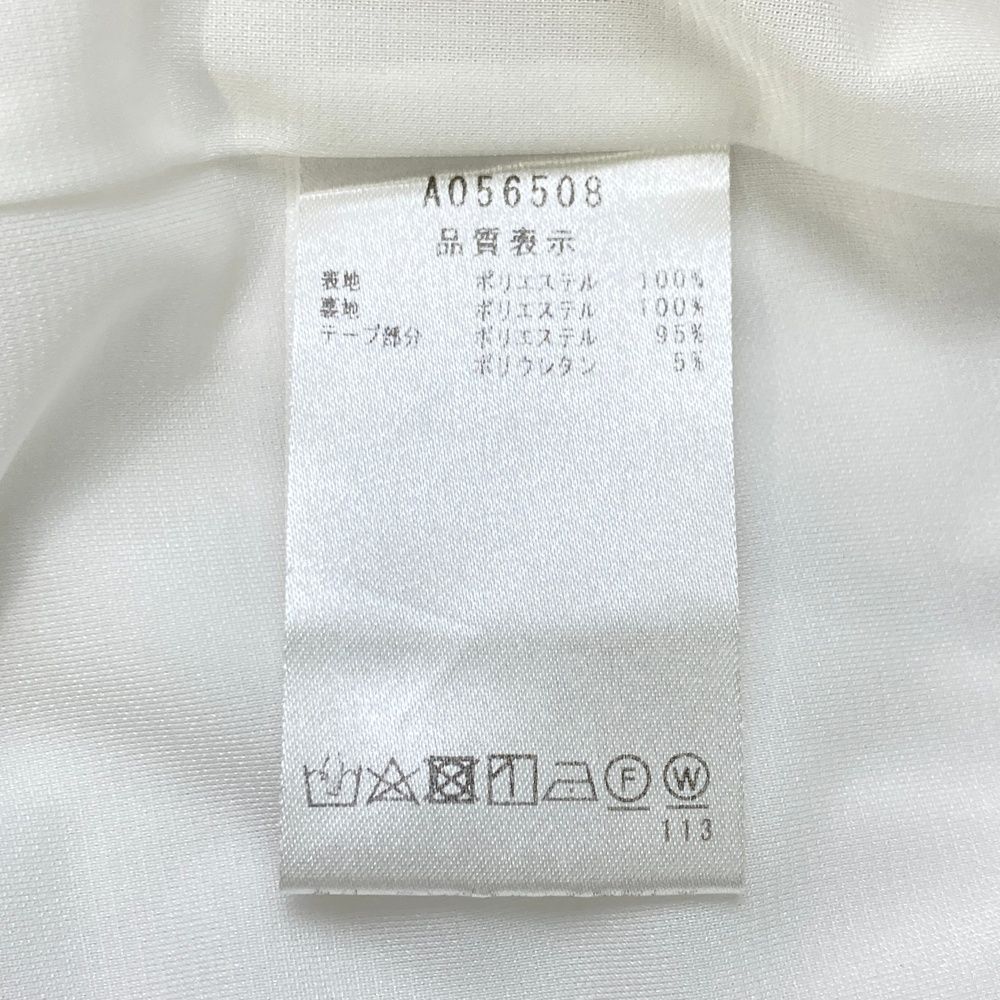サイズ：38 ARCHIVIO アルチビオ 裏地付 スカート ホワイト系