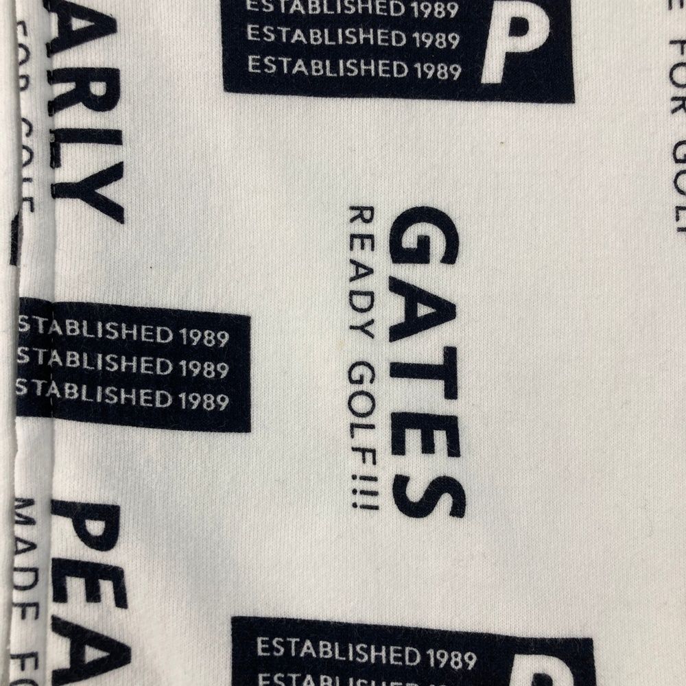 サイズ：2 PEARLY GATES パーリーゲイツ ; スウェット ジップパーカー 総柄 ホワイト系 [240101694402] ゴルフウェア レディース ストスト