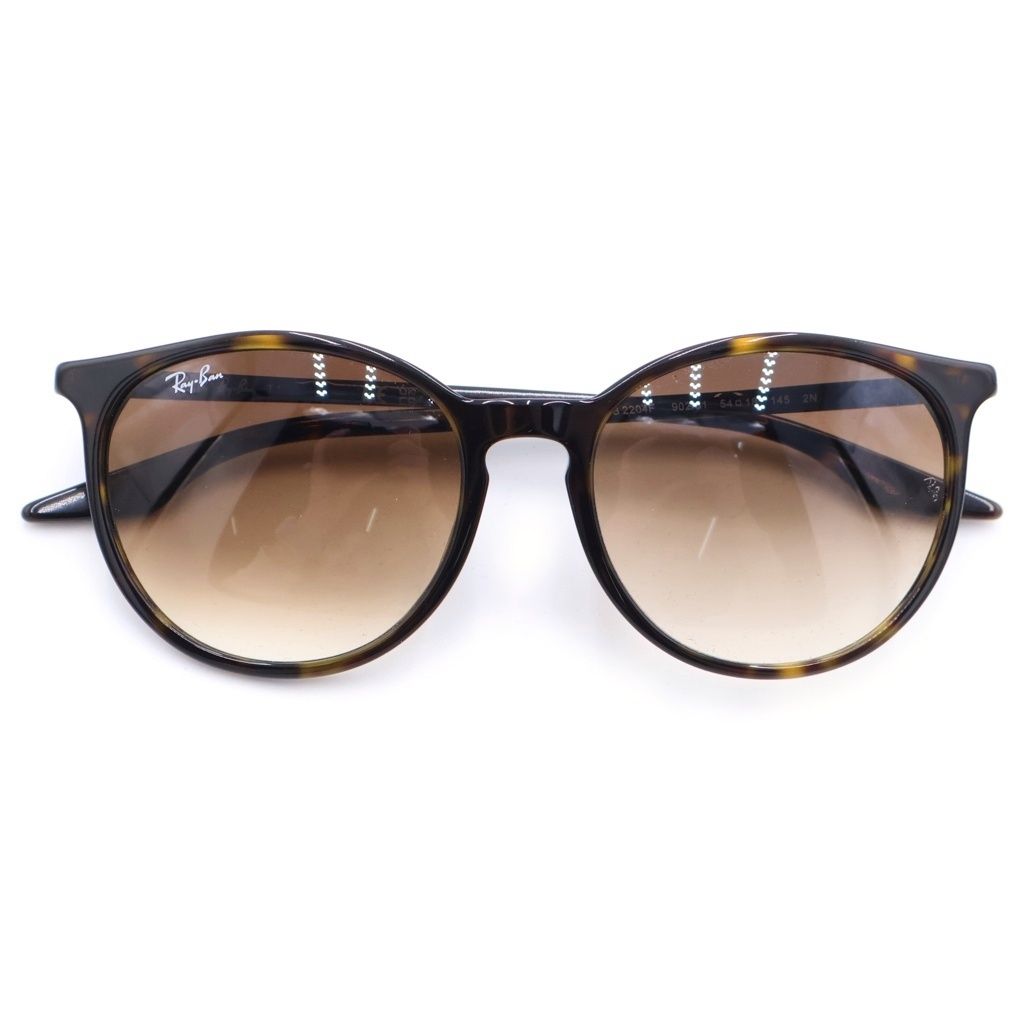 Ray Ban (レイバン) RB2204F ボストンシェイプサングラス ブラウン