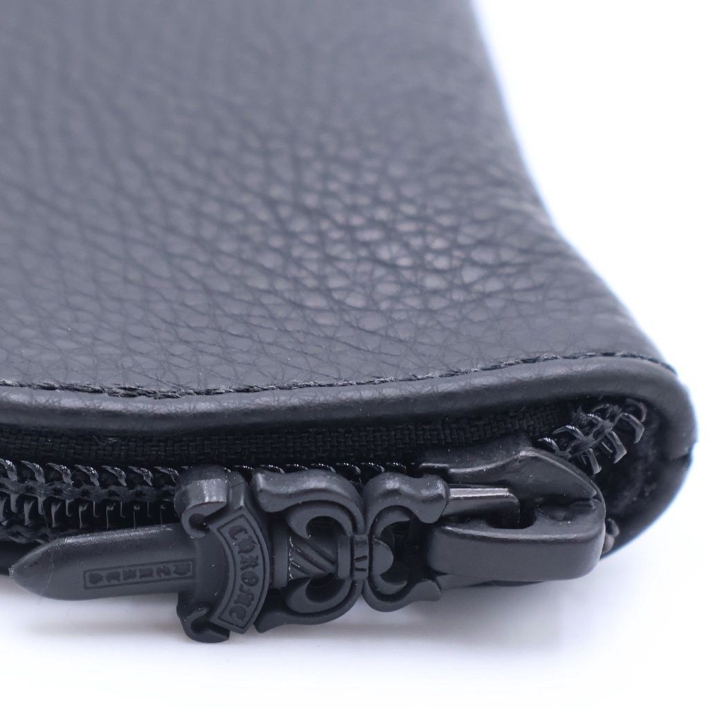 CHROME HEARTS (クロムハーツ) CASE レザー ダガージップ アイウェア