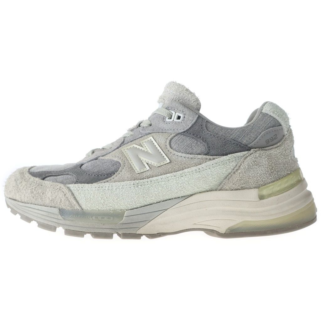 New Balance (ニューバランス) ×LEVIS 992 リーバイス スウェードローカットスニーカー グレー US10/28cm M992LV