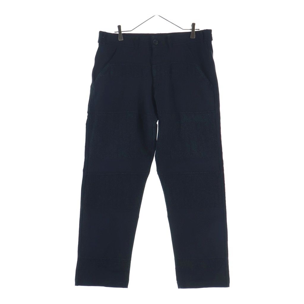 COMME des GARCONS (コムデギャルソン) ウールパッチトラウザー スラックスパンツ ブラック W19141