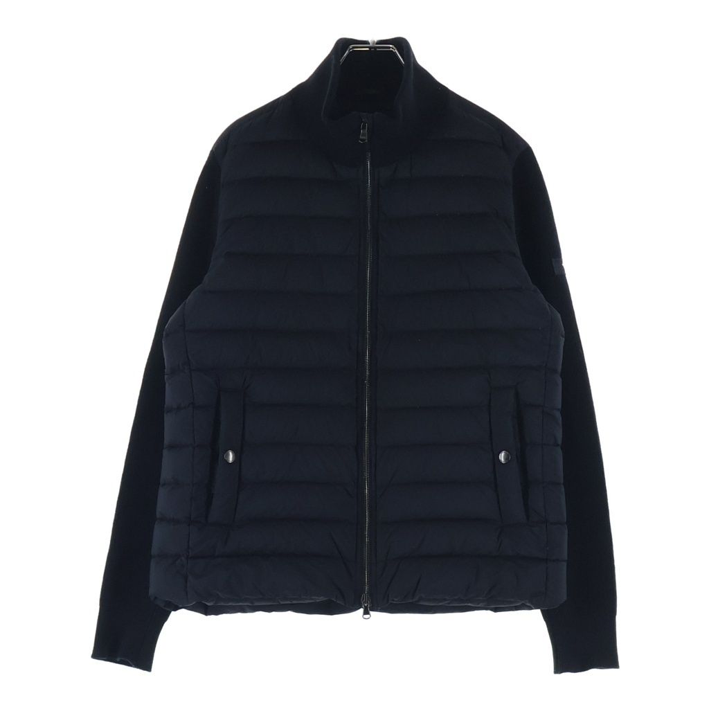 TATRAS (タトラス) HENDER ナイロンウールコンビジップアップダウンジャケット ブラック MTAT24A4927-D