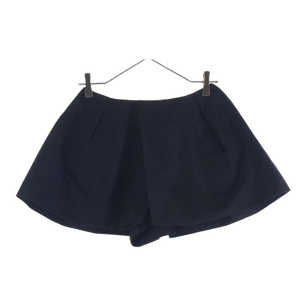 Sacai (サカイ) 24SS MULTI-TUCK COTTON CHINO MINI SKIRT マルチタック コットンチノ ダブルポケット ミニスカート レディース ブラック 24-07243