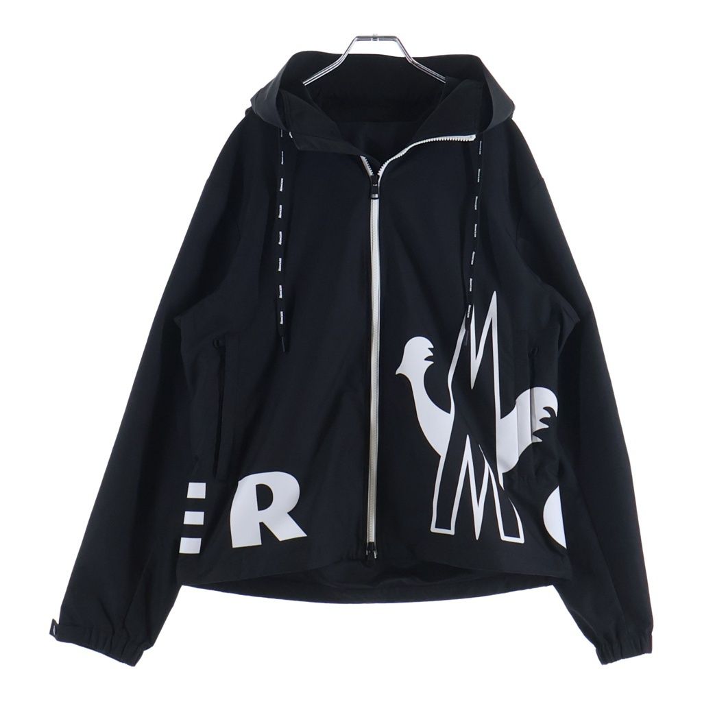 MONCLER (モンクレール) 20SS MYTHOS ミトス フーデットジップアップ ポリエステルジャケット ブラック F10911A71500 549ML