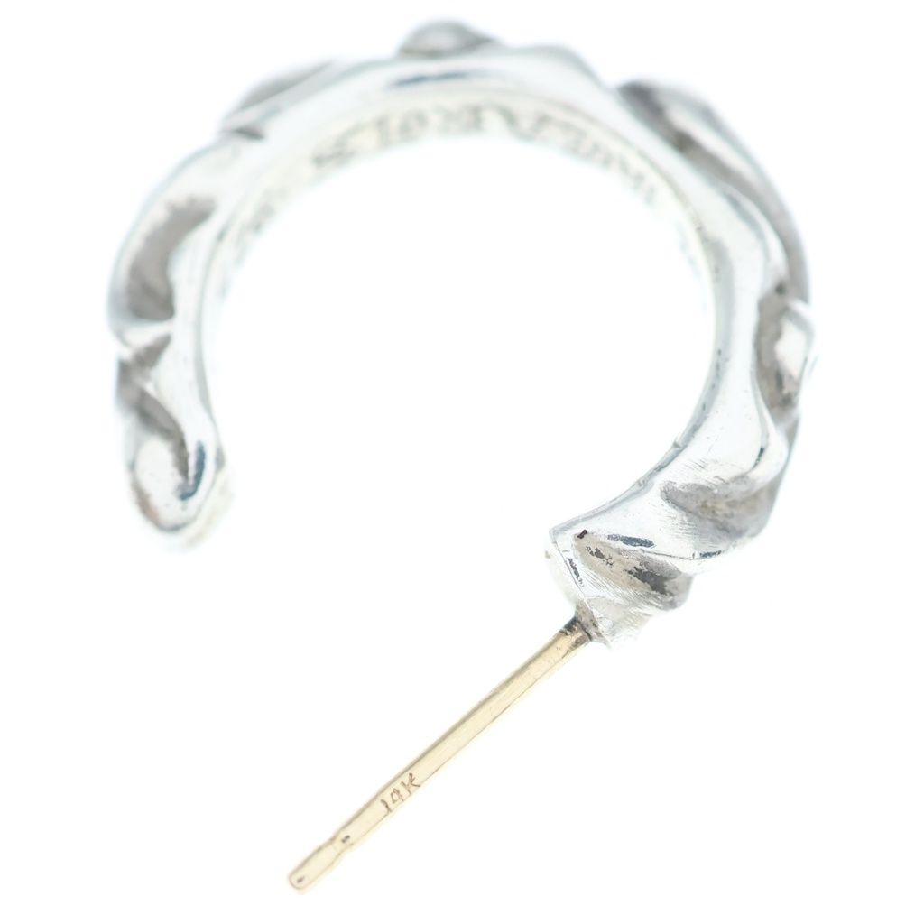 CHROME HEARTS (クロムハーツ) HOOP SCROOL スクロール フープピアス