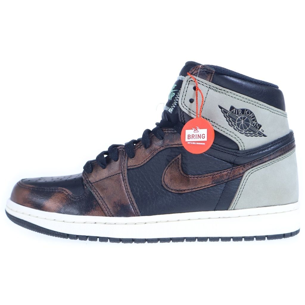 NIKE (ナイキ) Air Jordan 1 High OG エアジョーダン1 ハイ OG ラストシャドウ 555088-033 26.5cm/US8.5 ハイカットスニーカー