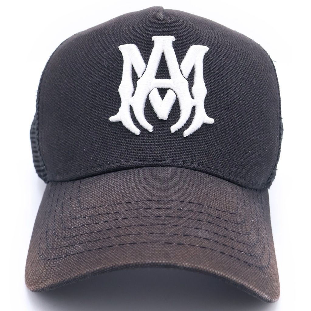 AMIRI (アミリ) MA LOGO TRUCKER HAT ロゴ刺繍 メッシュキャップ