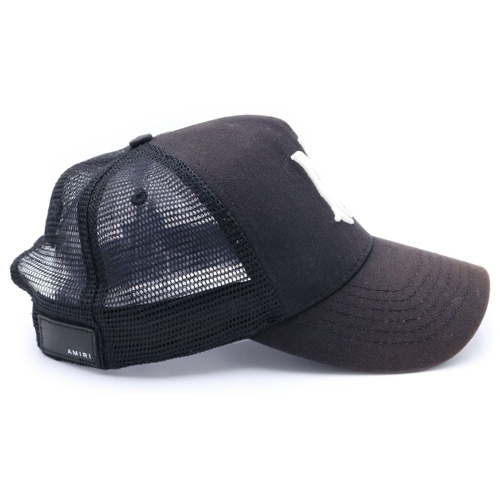 【正規品】【新品未使用】amiri アミリ MAロゴ メッシュキャップ AMIRI（アミリ） MA ロゴ メンズ 刺繍 メッシュ トラッカー キャップ 帽子