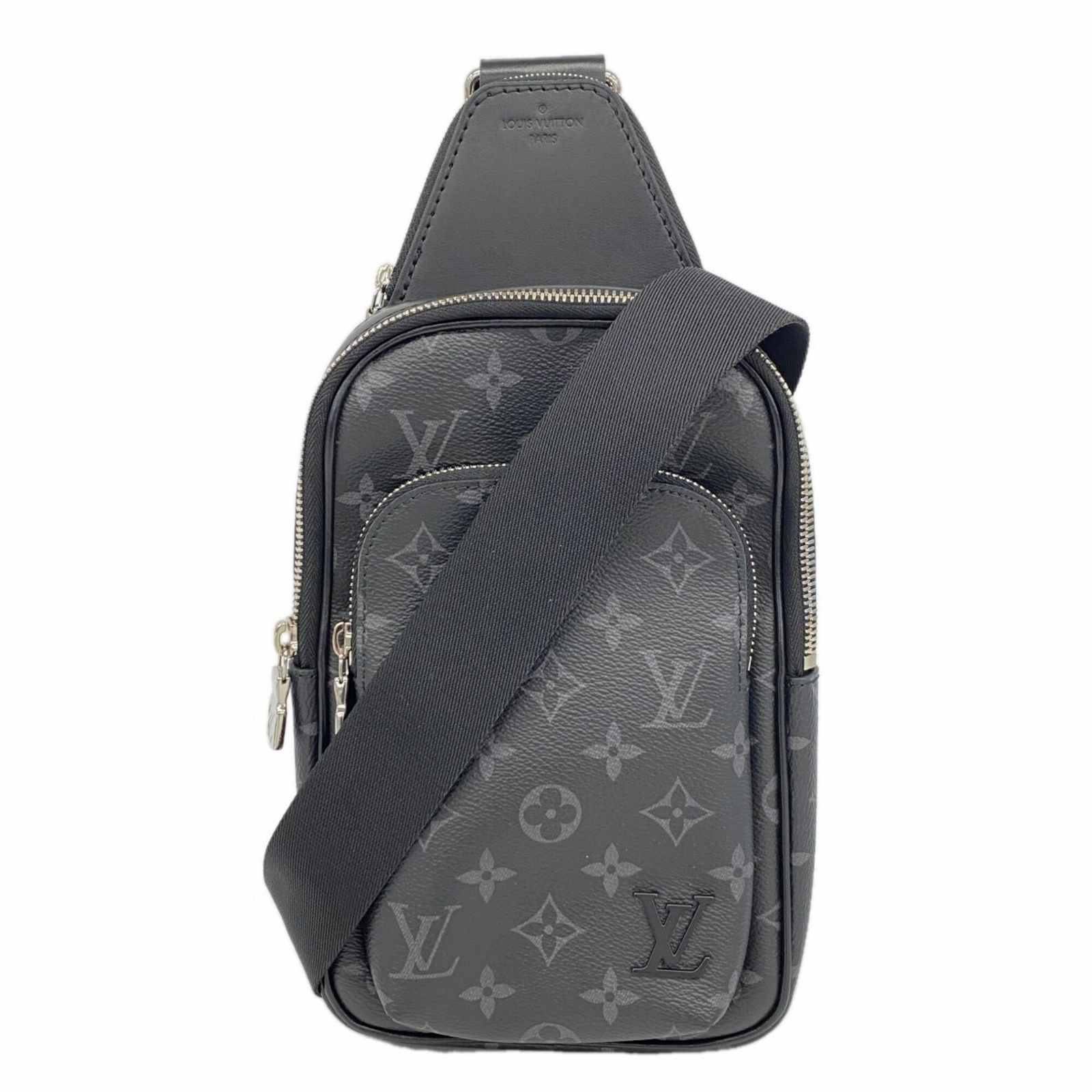 ルイ・ヴィトン(Louis Vuitton) ルイ・ヴィトン バッグ・ボディバッグ モノグラム・エクリプス アヴェニュースリングバッグPM M47137 ブラックメンズ