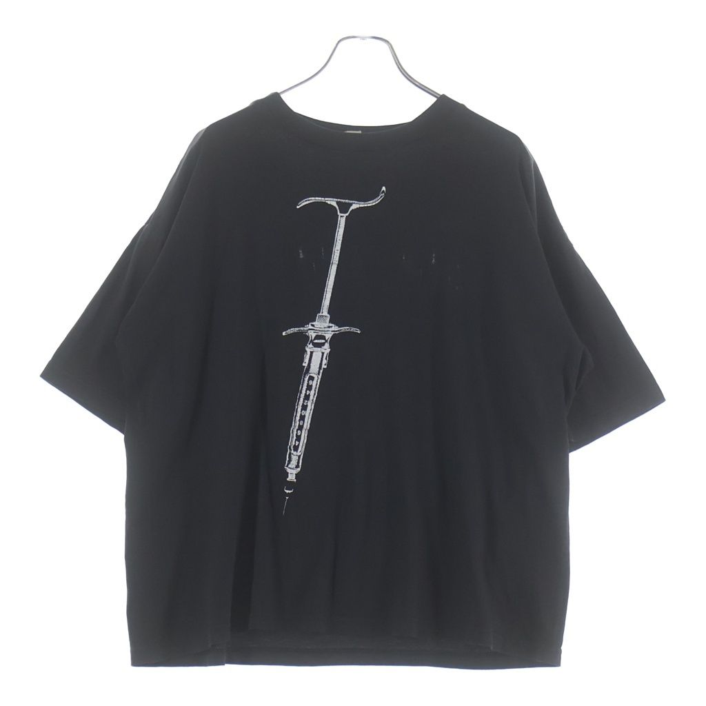VINTAGE (ヴィンテージ) ICE CUBE LETHAL INJECTION TEE アイスキューブ フロントロゴ 半袖Tシャツカットソー ブラック