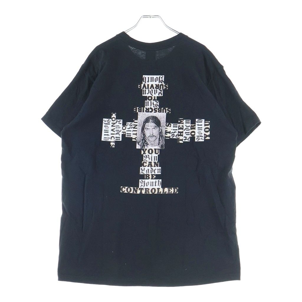 SUPREME (シュプリーム) 25AW ×Dash Snow Tee ×ダッシュスノウ 胸ロゴプリント クルーネック半袖Tシャツカットソー ブラック