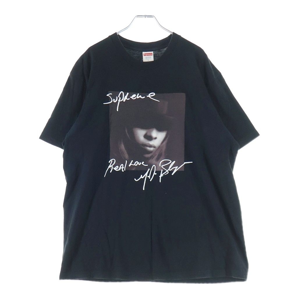 SUPREME (シュプリーム) 19AW Mary J. Blige Tee メアリーJブライジ フォトプリント 半袖Tシャツ カットソー ブラック 11,082円