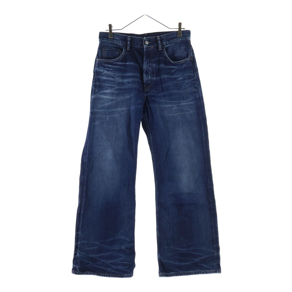 Acne Studios (アクネ ストゥディオズ) 2021M Broadway ウォッシュ加工 ストレートデニムパンツ ブルー B00382