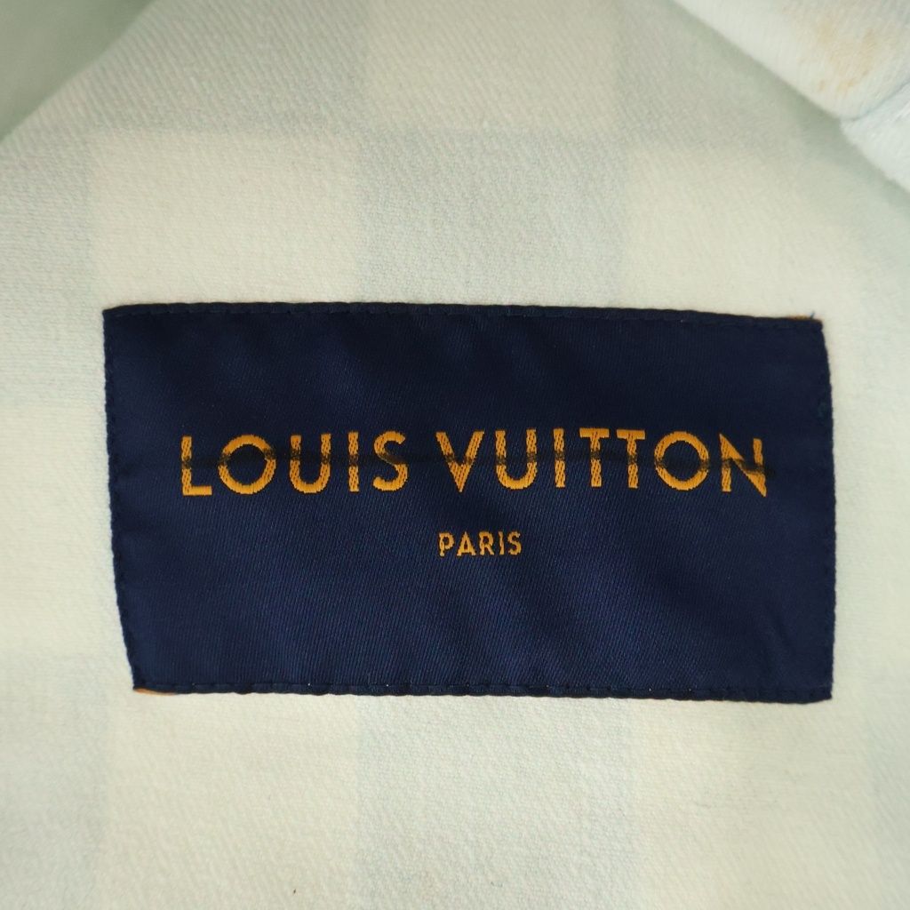 LOUIS VUITTON (ルイヴィトン) 21AW ダミエ 総柄プリント デニム