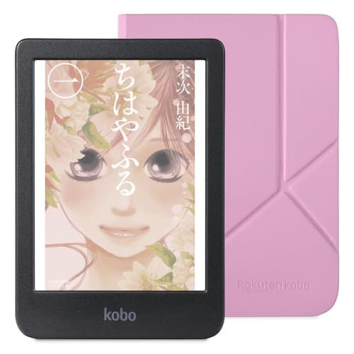 Kobo Clara Colour スリープカバー（キャンディーピンク）セット/カラー対応/タブレット/Eink / 6インチ / 電子書籍リーダー / 16 GB/防水 / IPX8 / Wi-Fi/タッチスクリーン/ComfortLigh f4c539f2