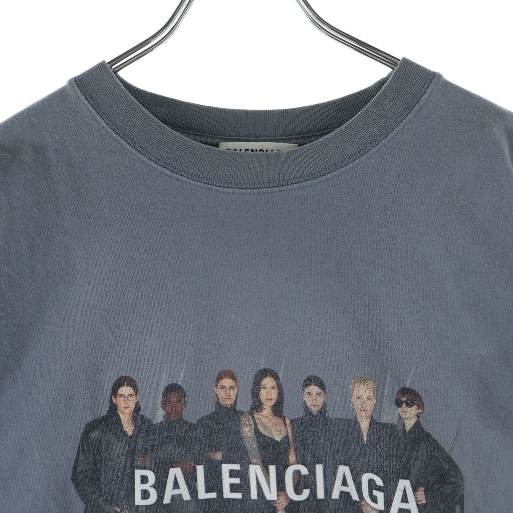 BALENCIAGA (バレンシアガ) リアルバレンシアガ フロント クルーネック