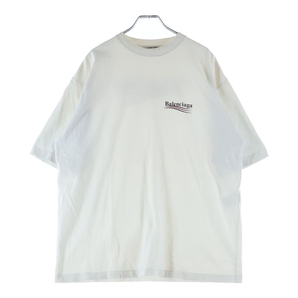 BALENCIAGA (バレンシアガ) キャンペーンロゴプリント クルーネック