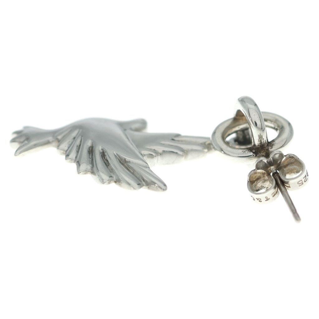 TIFFANY & Co. (ティファニー) ピジョン クロス ピアス 925 シルバー