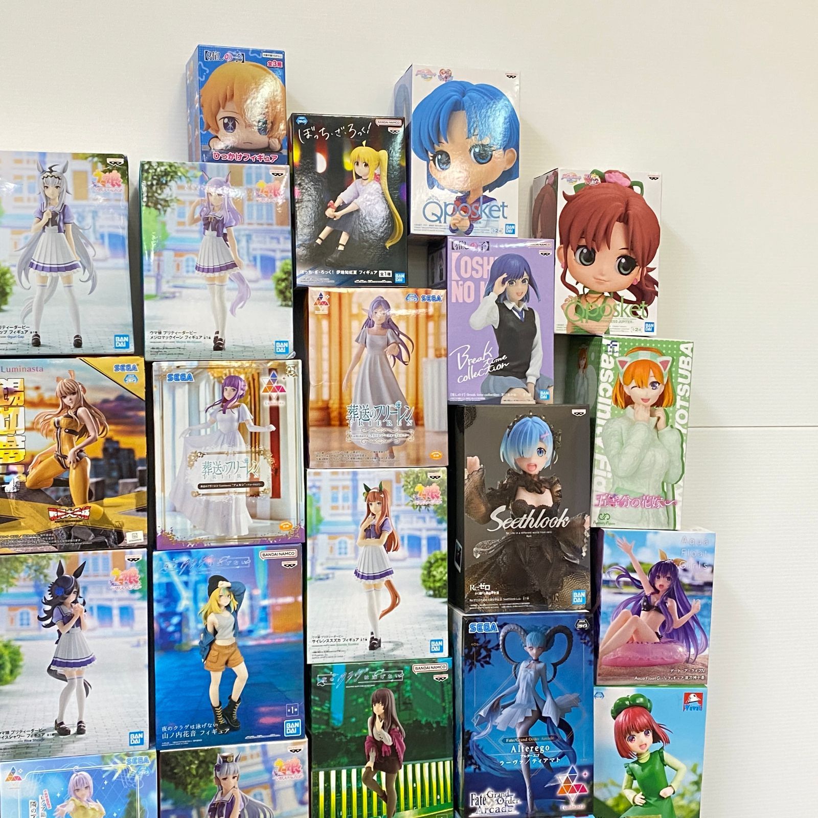 ワンピース フィギュア ウマ娘 リゼロ その他 △【2個口発送】 コミック・アニメ フィギュア まとめ 大量 ウマ娘