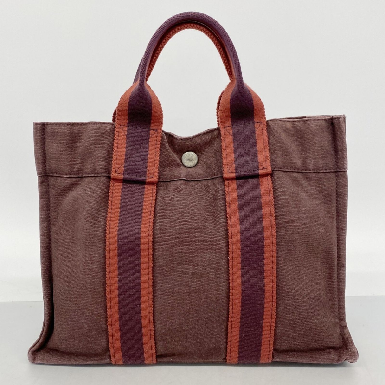 エルメス(Hermes) エルメス ハンドバッグ フールトゥPM キャンバス