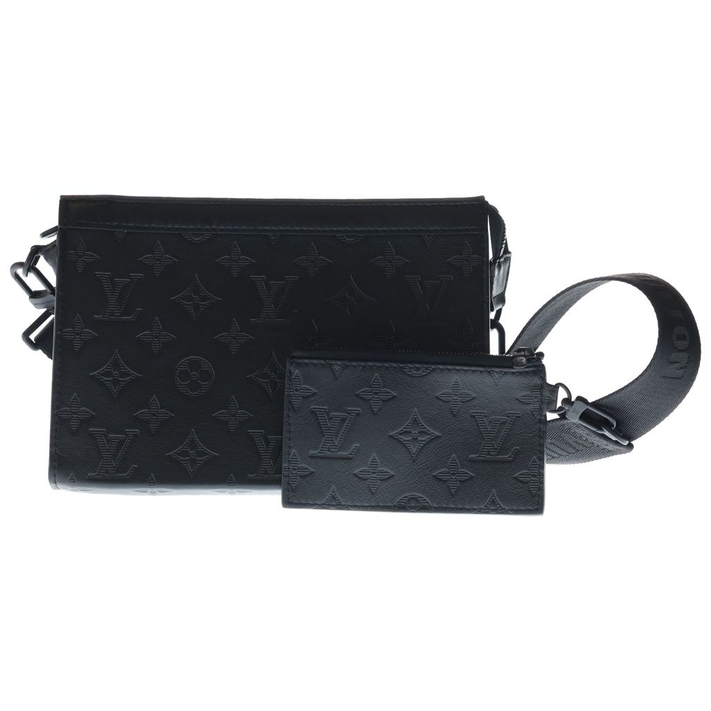 LOUIS VUITTON (ルイヴィトン) モノグラム シャドウ ガストン ウエアラブル ウォレット M81115 ショルダーバッグ