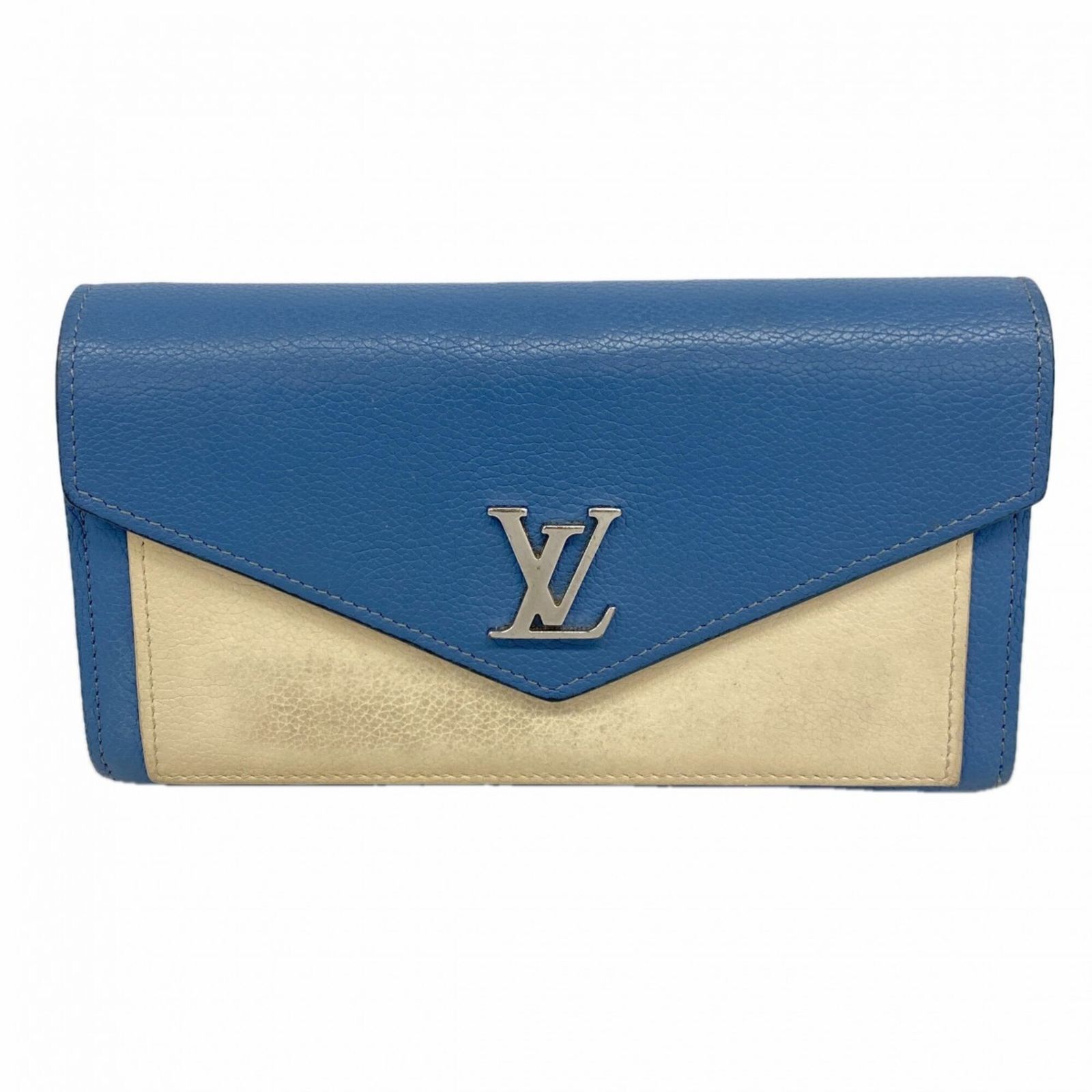ルイ・ヴィトン(Louis Vuitton) ルイ・ヴィトン 長財布 ポルトフォイユマイロックミー M62544 ブルージーンレディース