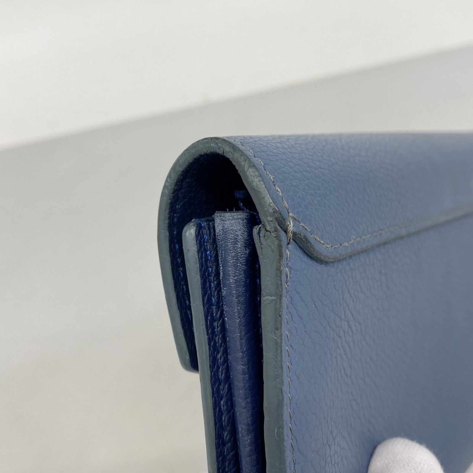 ルイ・ヴィトン(Louis Vuitton) ルイ・ヴィトン 長財布 ポルトフォイユマイロックミー M62544 ブルージーンレディース