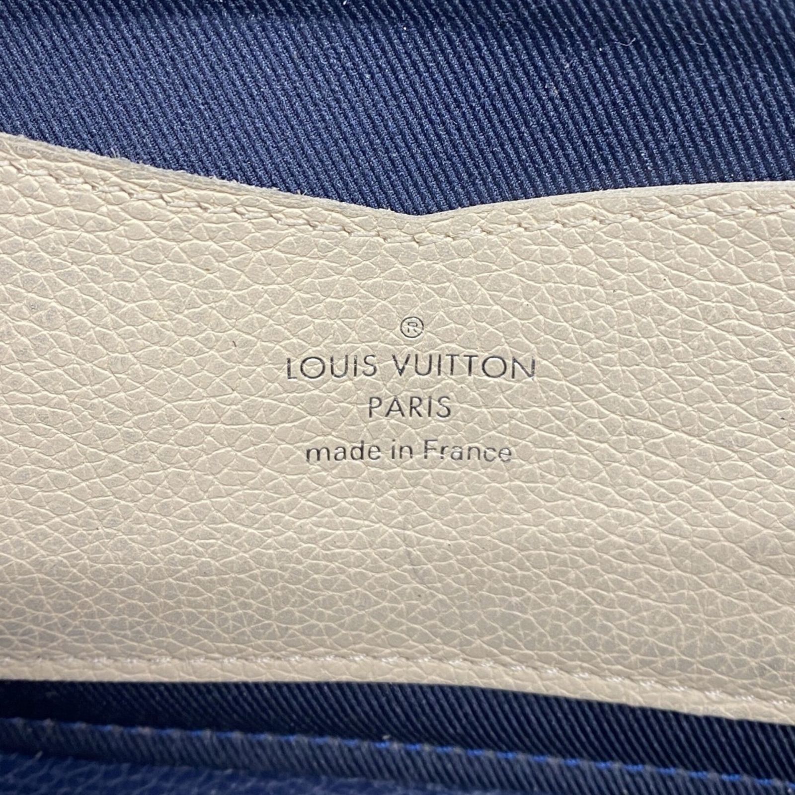 ルイ・ヴィトン(Louis Vuitton) ルイ・ヴィトン 長財布 ポルトフォイユマイロックミー M62544 ブルージーンレディース