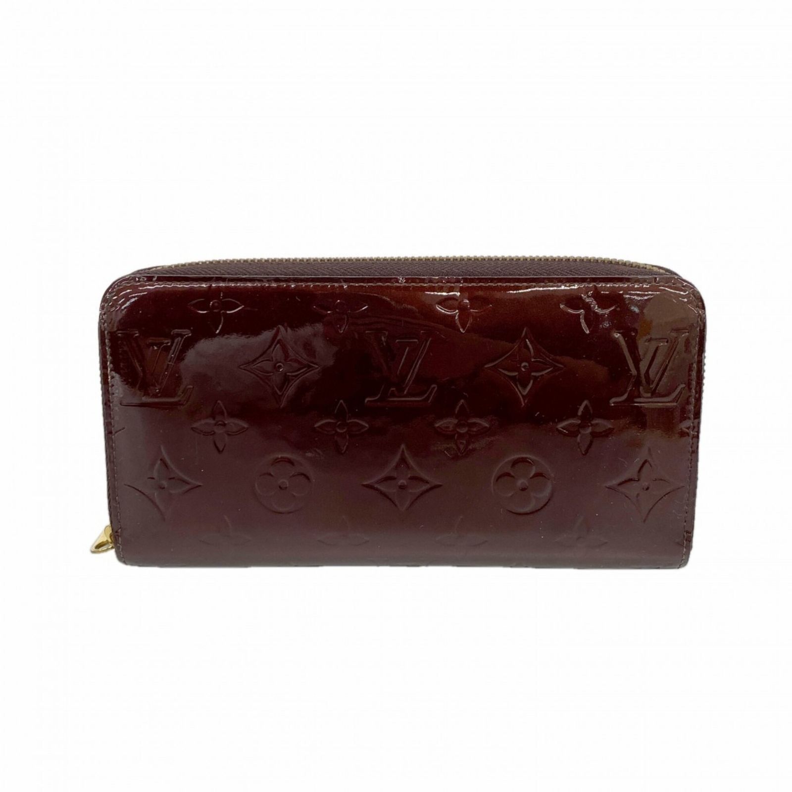 ルイ・ヴィトン(Louis Vuitton) ルイ・ヴィトン 長財布 ヴェルニ ジッピーウォレット M93522 アマラントレディース