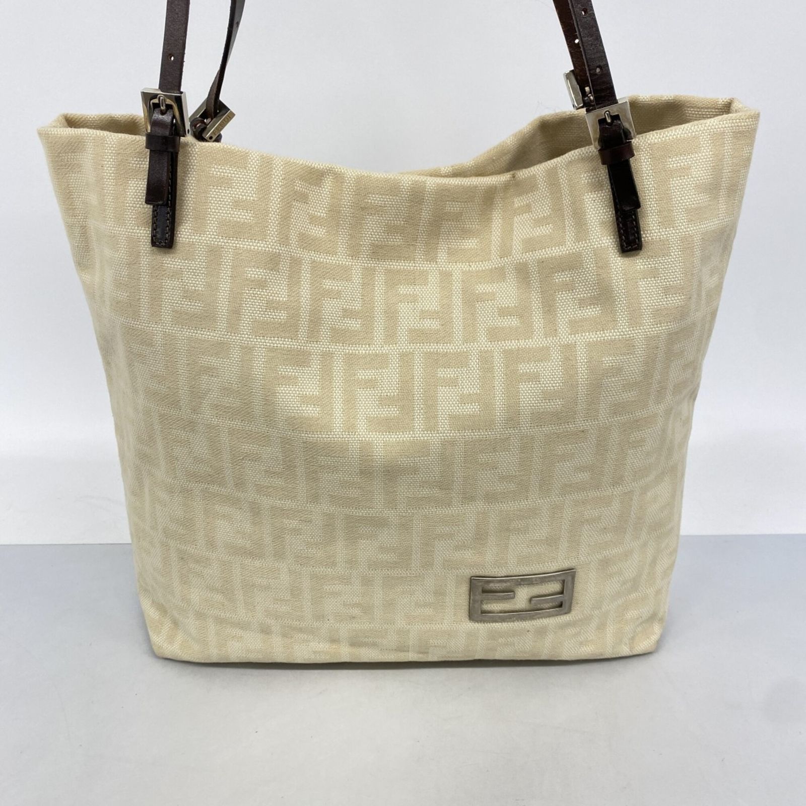 フェンディ(Fendi) フェンディ トートバッグ ズッカ キャンバス 